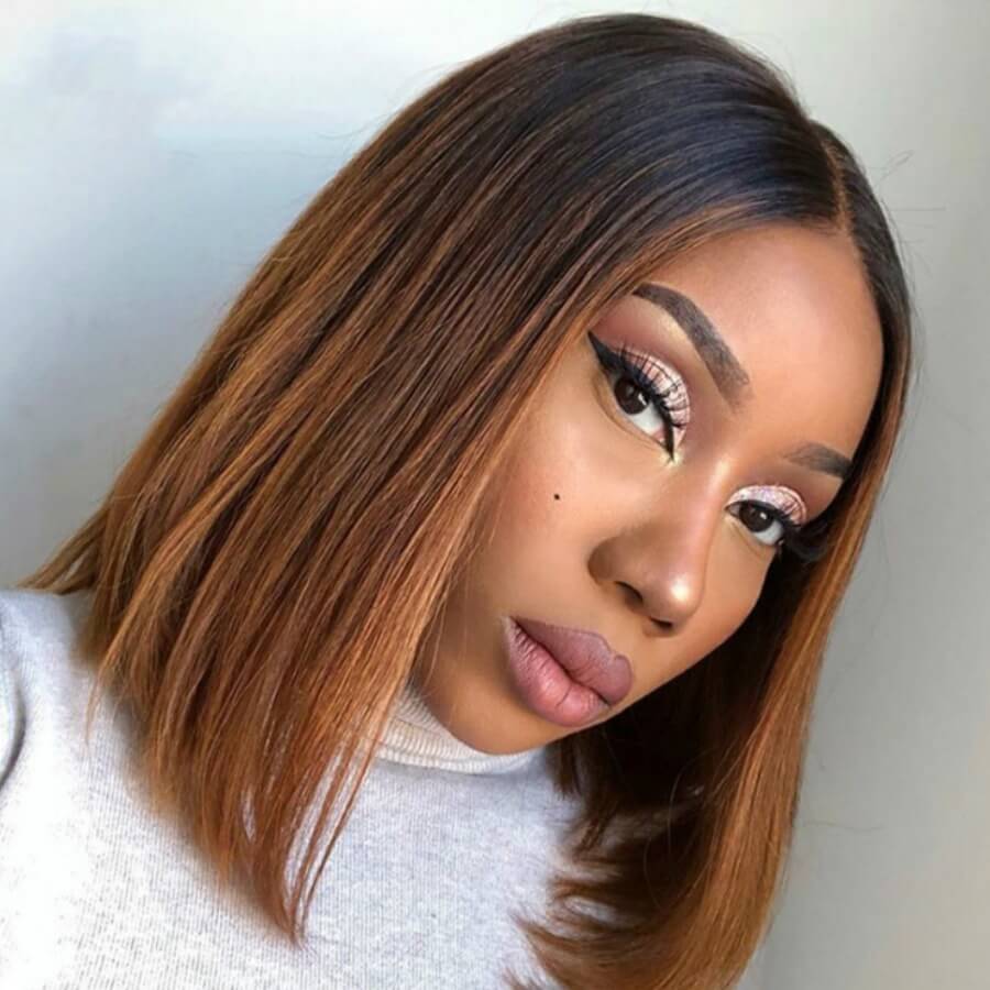 

Lovely Chic High-temperature Resistance Straight Brown Wig