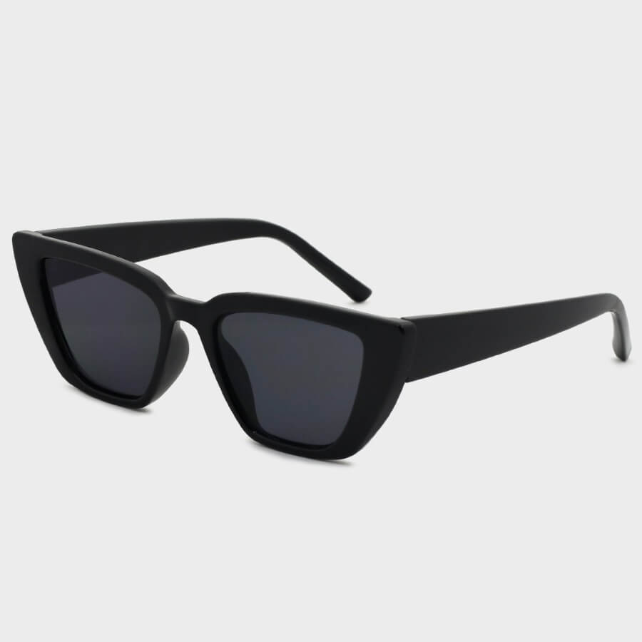 

Lovely Casual Patchwork Black Sunglasses