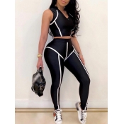 LW Striped Skinny Pants Set