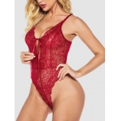 Lovely Sexy See-through Bandage Hollow-out Design 