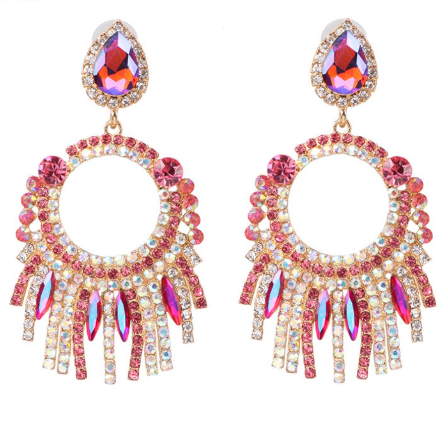 

Lovely Street Tassel Design Multicolor Earring, Multi