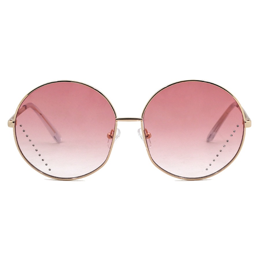 

Lovely Street Circular Frame Pink Sunglasses