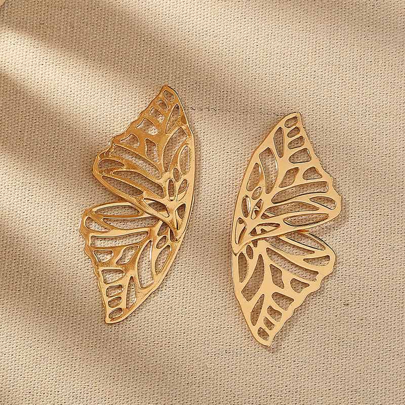 

Lovely Casual Hollow-out Gold Earring