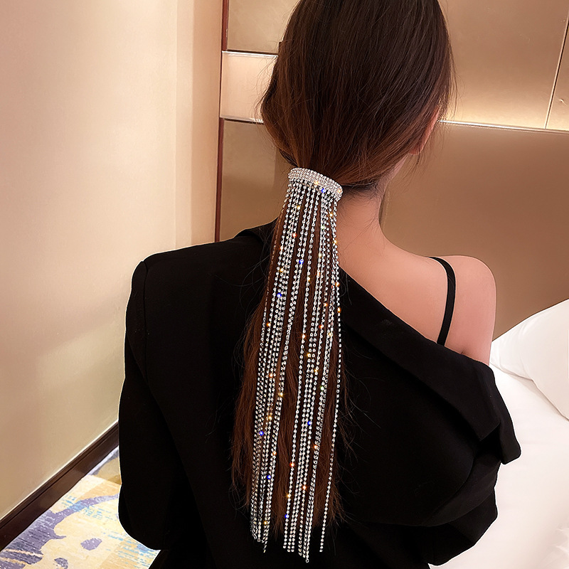 

Lovely Street Sequined Silver Hairpin