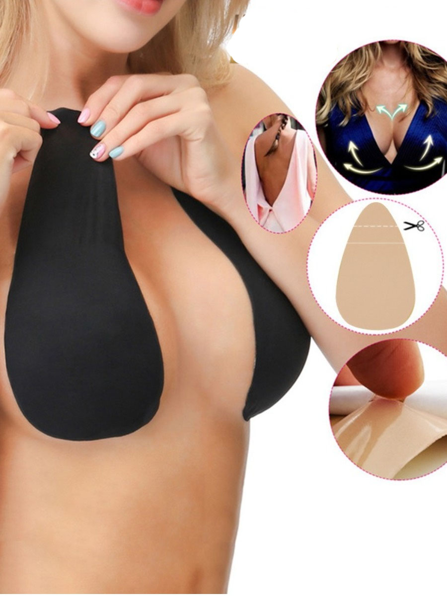 

LW SXY 2-pair Anti-slip Nipple Pads, Black
