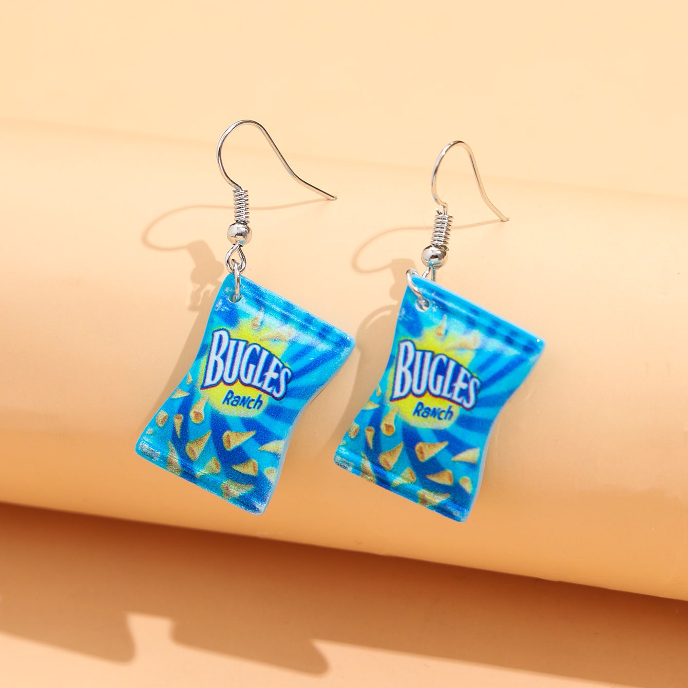 

LW Sweet Packet Letter Earring, Blue