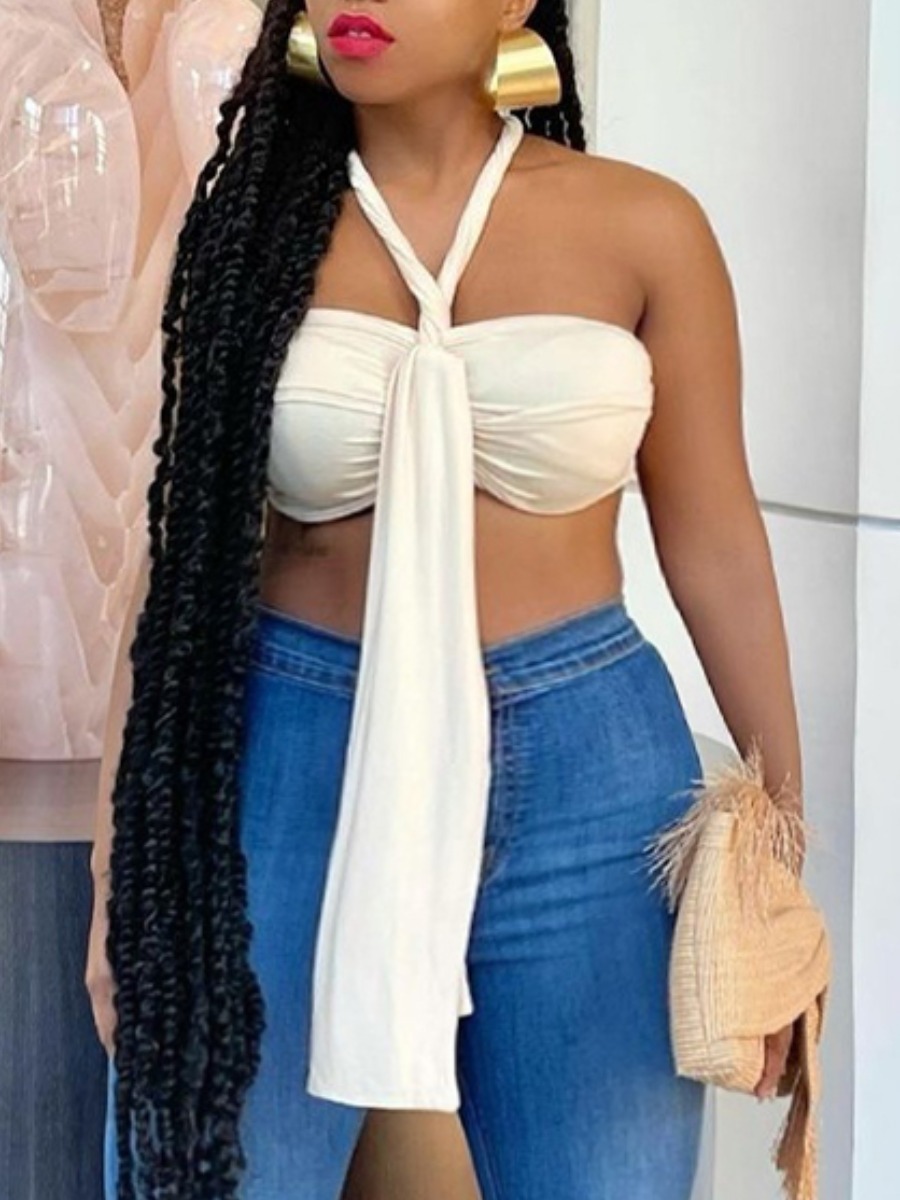 

Lovely Plus Size Casual Off The Shoulder Fold Design Light Yellow Camisole