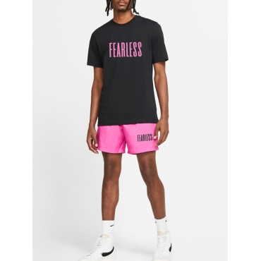 

Lovely Men Casual Letter Print Drawstring Pink Two Piece Shorts Set