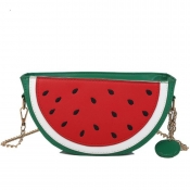 LW Watermelon Patchwork Crossbody Bag