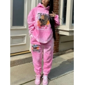 LW Sweat Lace-up Loose Tracksuit Set