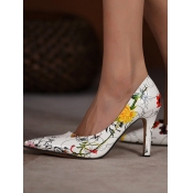 LW Floral Print Pumps