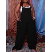 LW Plus Size Wide Leg Overall Jumpsuit
