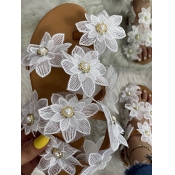 LW Floral Decor Sandals