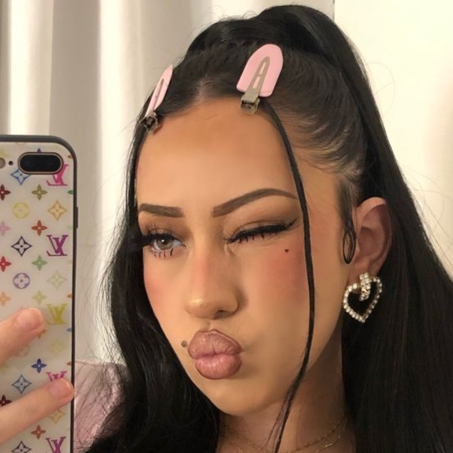 

LW Geometric Design Solid Hairpin （5pcs）, Pink