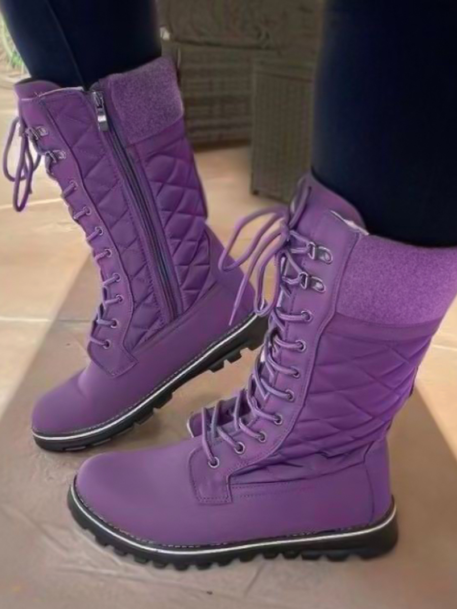 LW Zipper Design Booties