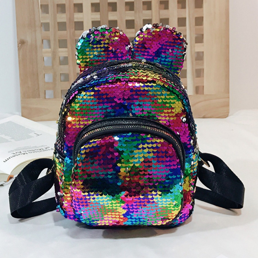 LW Sequined Backpack