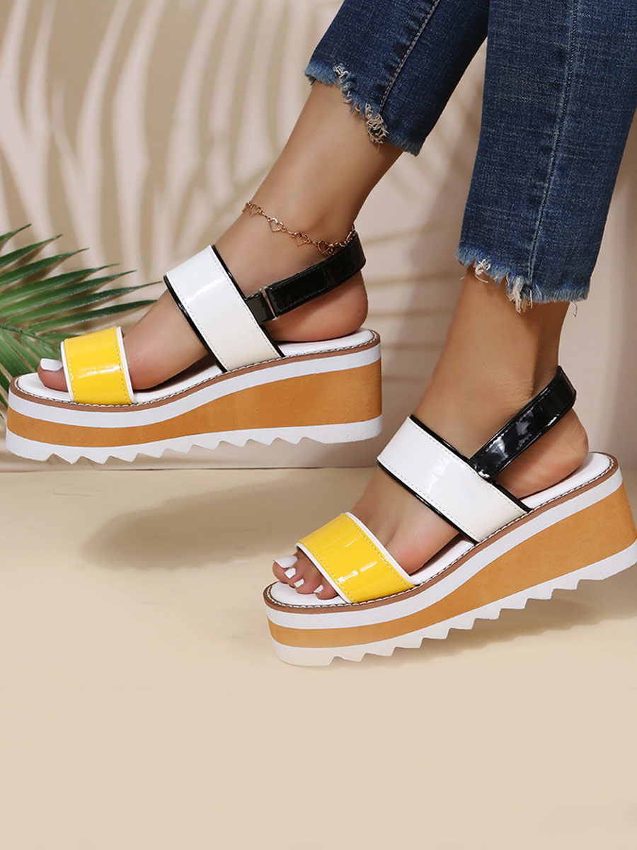 

LW Sling-back Sandals, Yellow