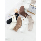 LW 6-set Rib-Knit Socks