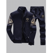 LW Men Tribal Print Pocket Design Pants Set