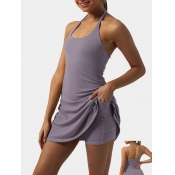 LW Lightweight Pocket Design Yoga 2-in-1Tennis Dre