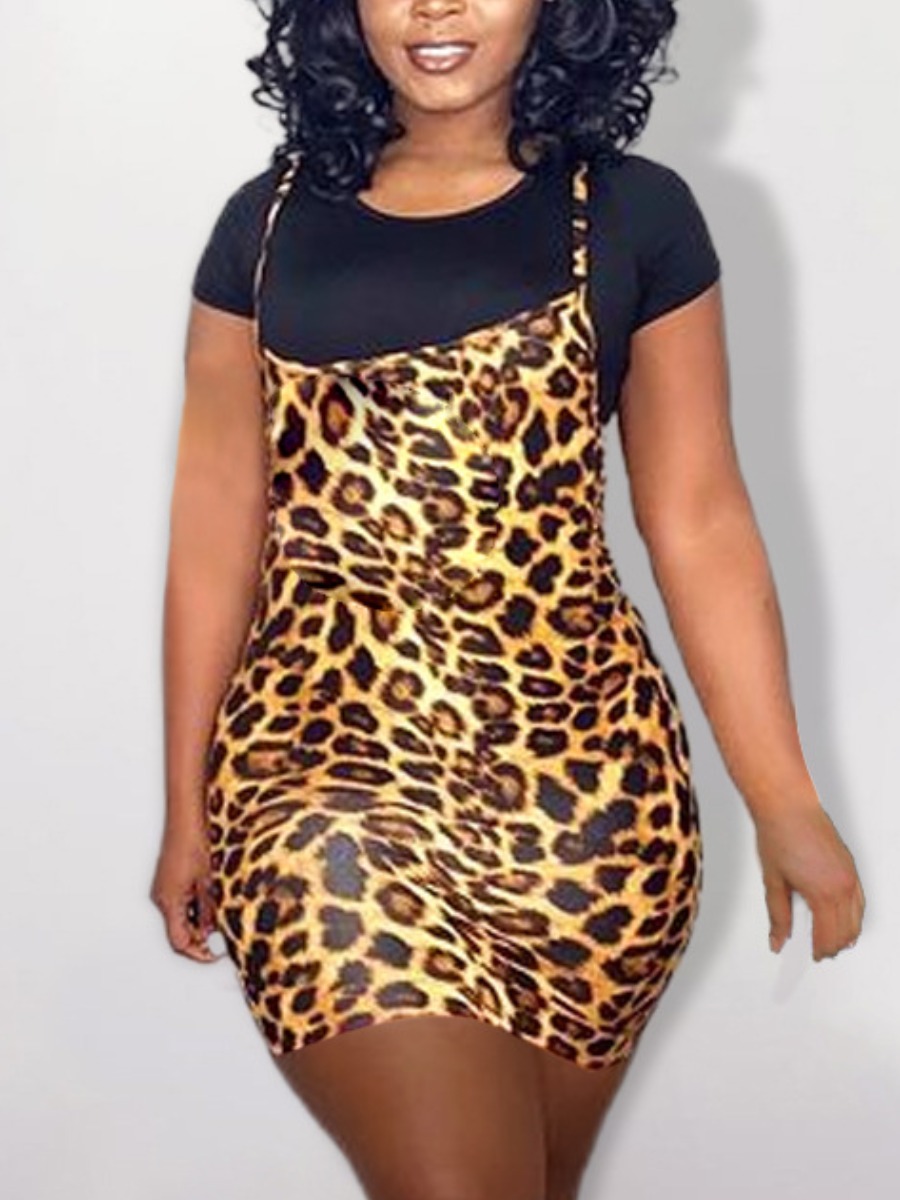 

LW Plus Size Leopard Print Cami Dress