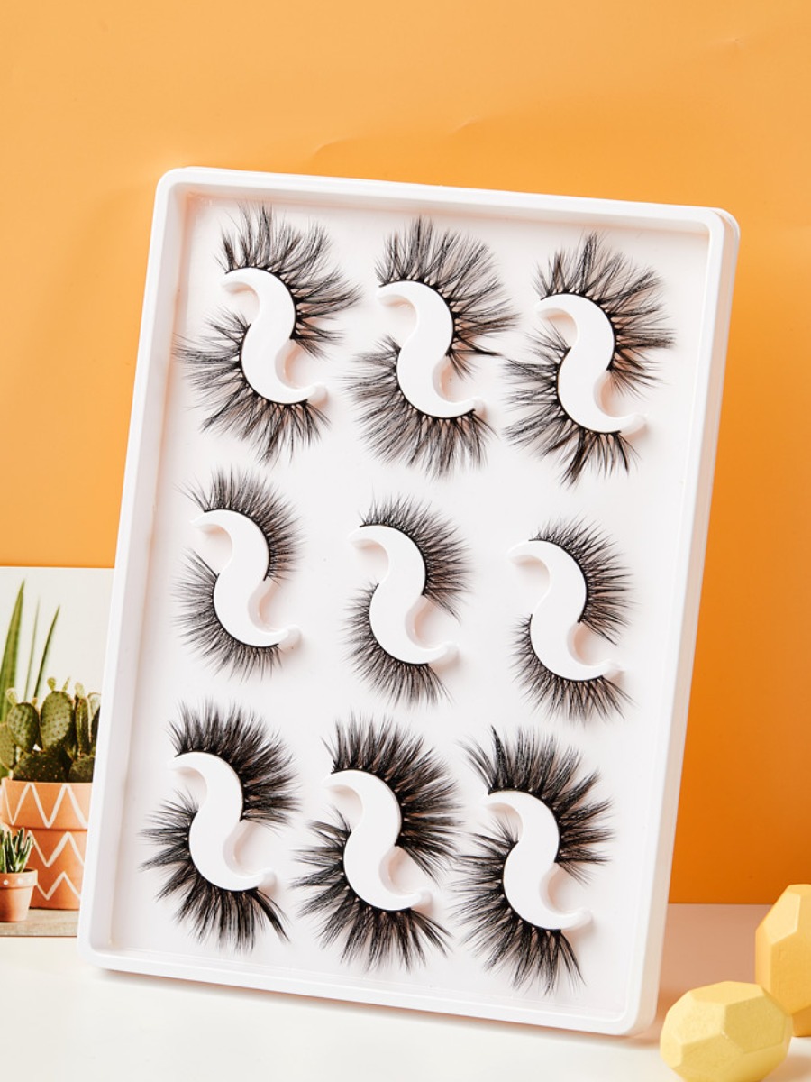 

LW 9-pair False Eyelashes, Black