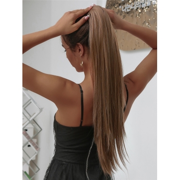 

LW Long Straight Wig, Brown