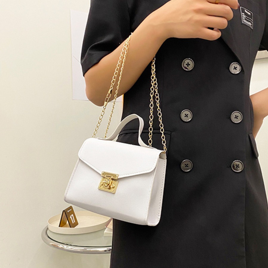 LW Leather Chain Strap Crossbody Bag Sale LovelyWholesale