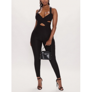 

LW Cut Out Cami Jumpsuit, Black