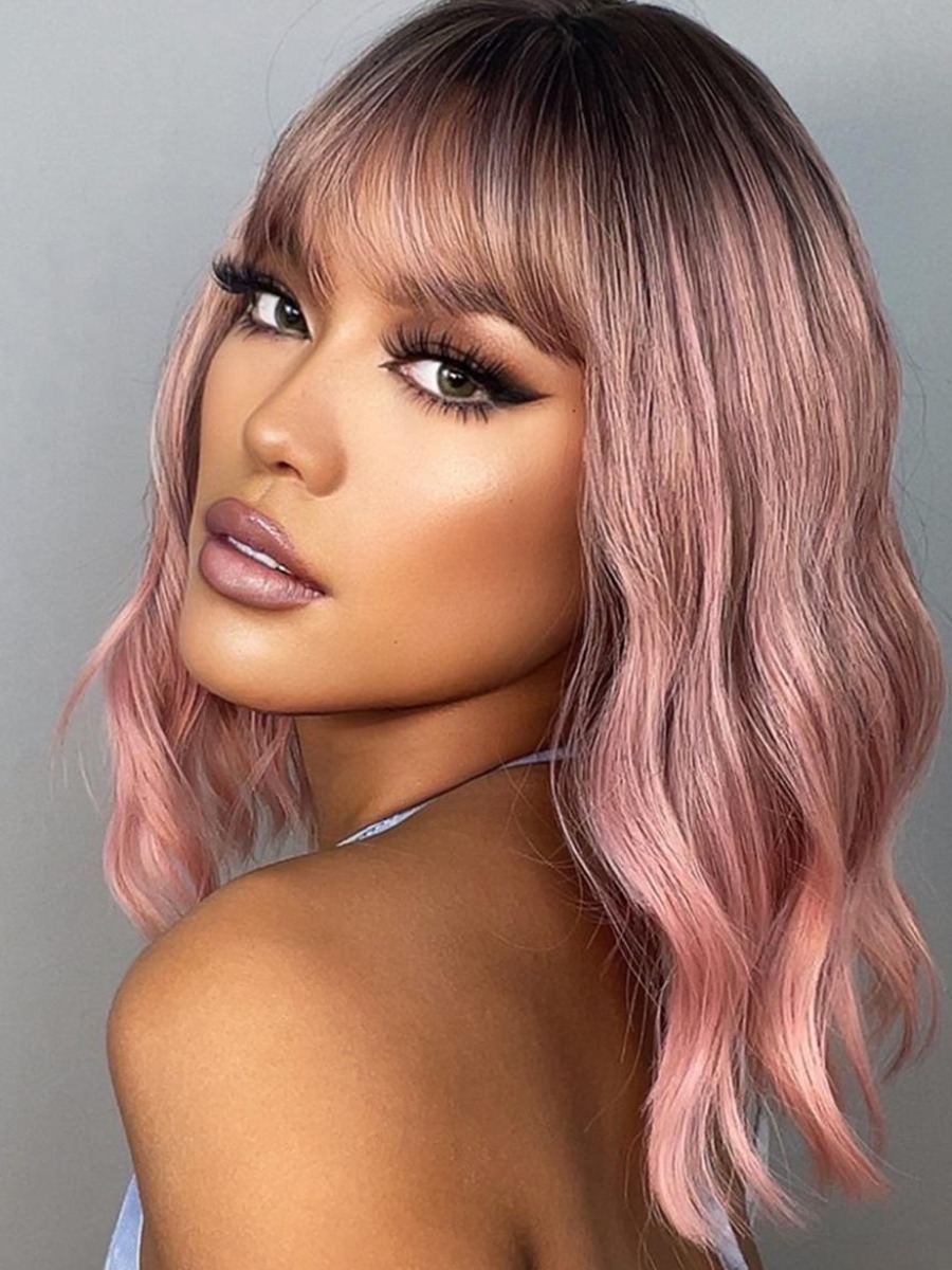 

LW Gradient Bob Wig, Pink