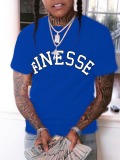 LW Men Finesse Letter Print T-shirt