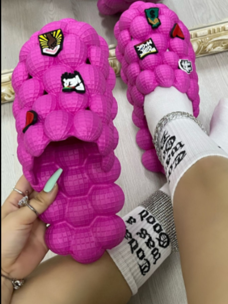 

LW Peanut Decor Cut Out Slides, Rose