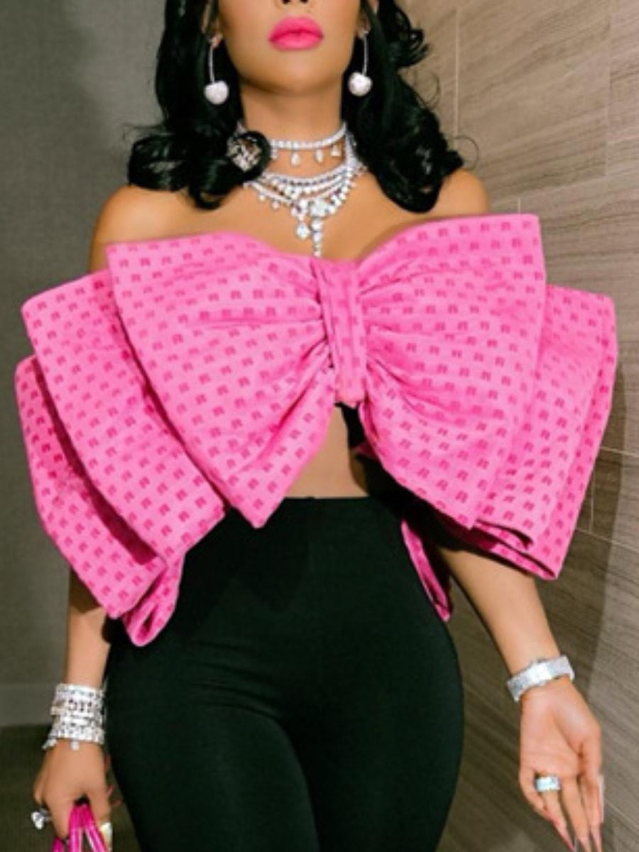 LW SXY Bow-tie Decor Backless Camisole