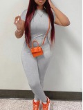 LW BASICS Round Neck Skinny Jumpsuit