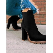 LW Round Toe Booties