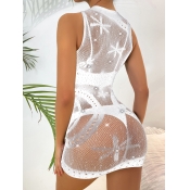 LW SXY Rhinestone Mesh Babydoll