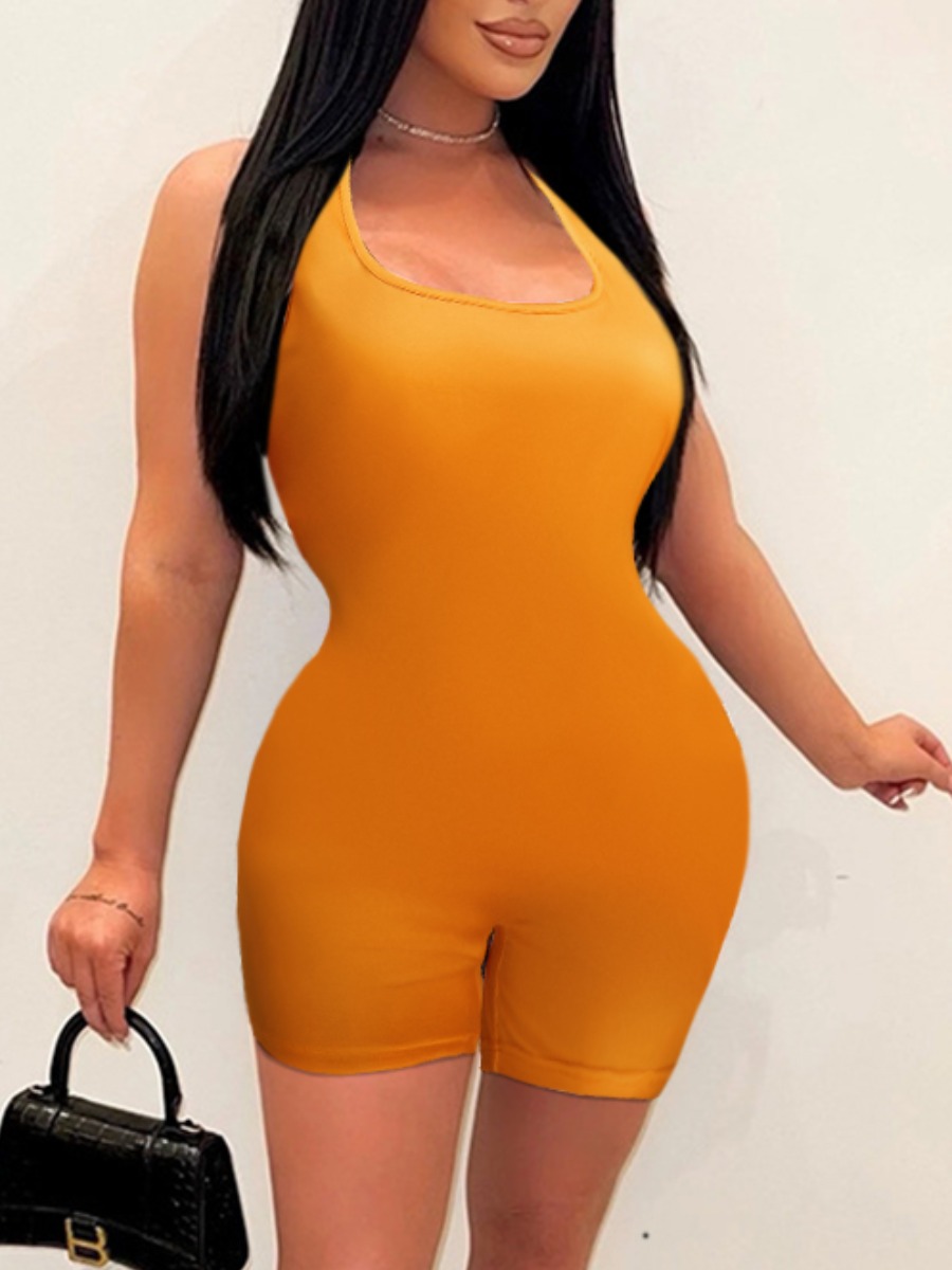 LovelyWholesale Cami Pocket Design Shorts Set Summer Sleeveless Casual Pocket Design U Neck Spring Summer 2024