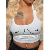 LW Rib Knit Print Camisole