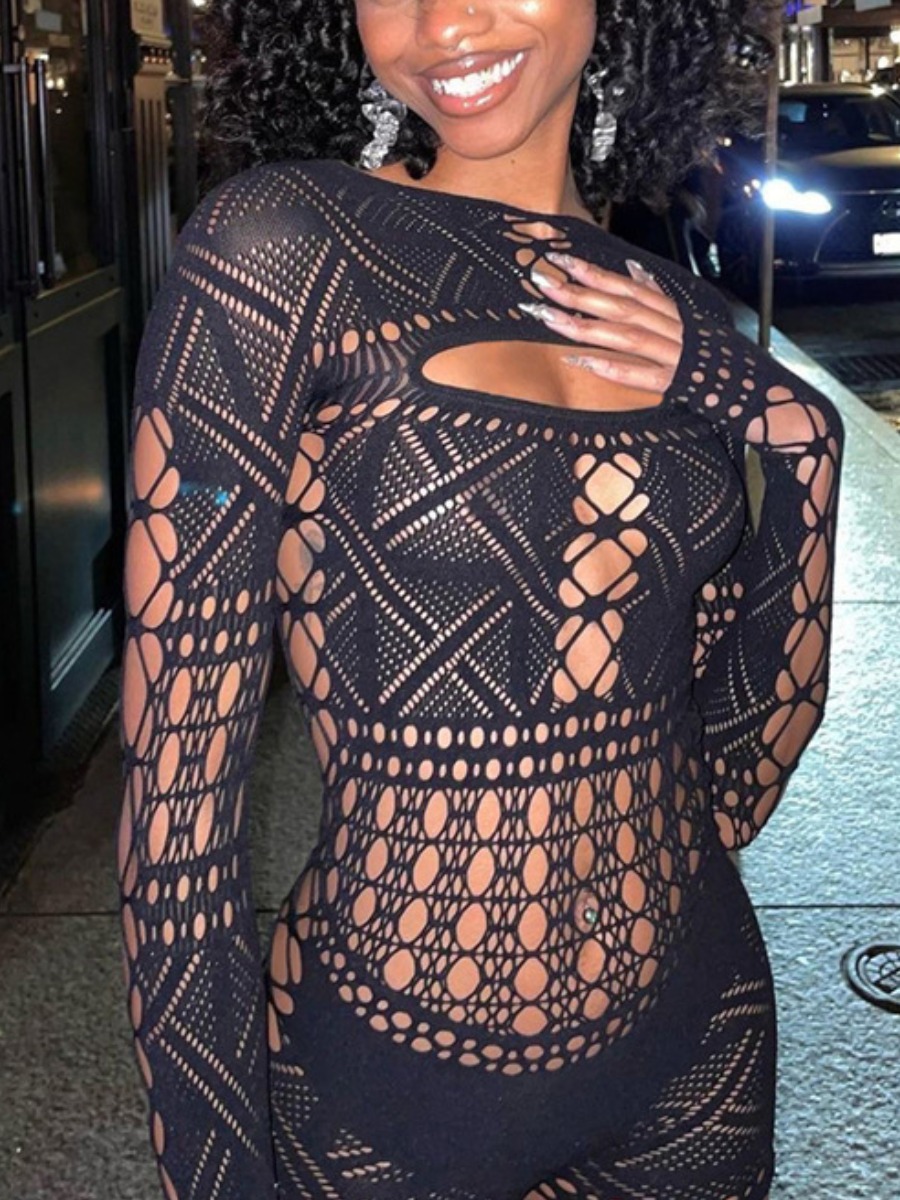 LW SXY Cut Out Skinny Stretchy Romper