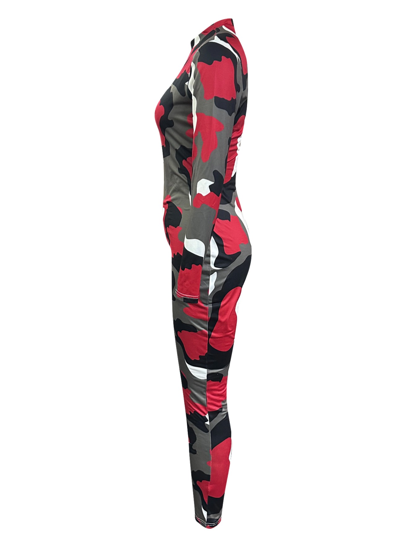 LW Camo Print Skinny Jumpsuit