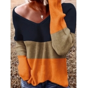 LW None Striped Multicolor Mstn Sweater