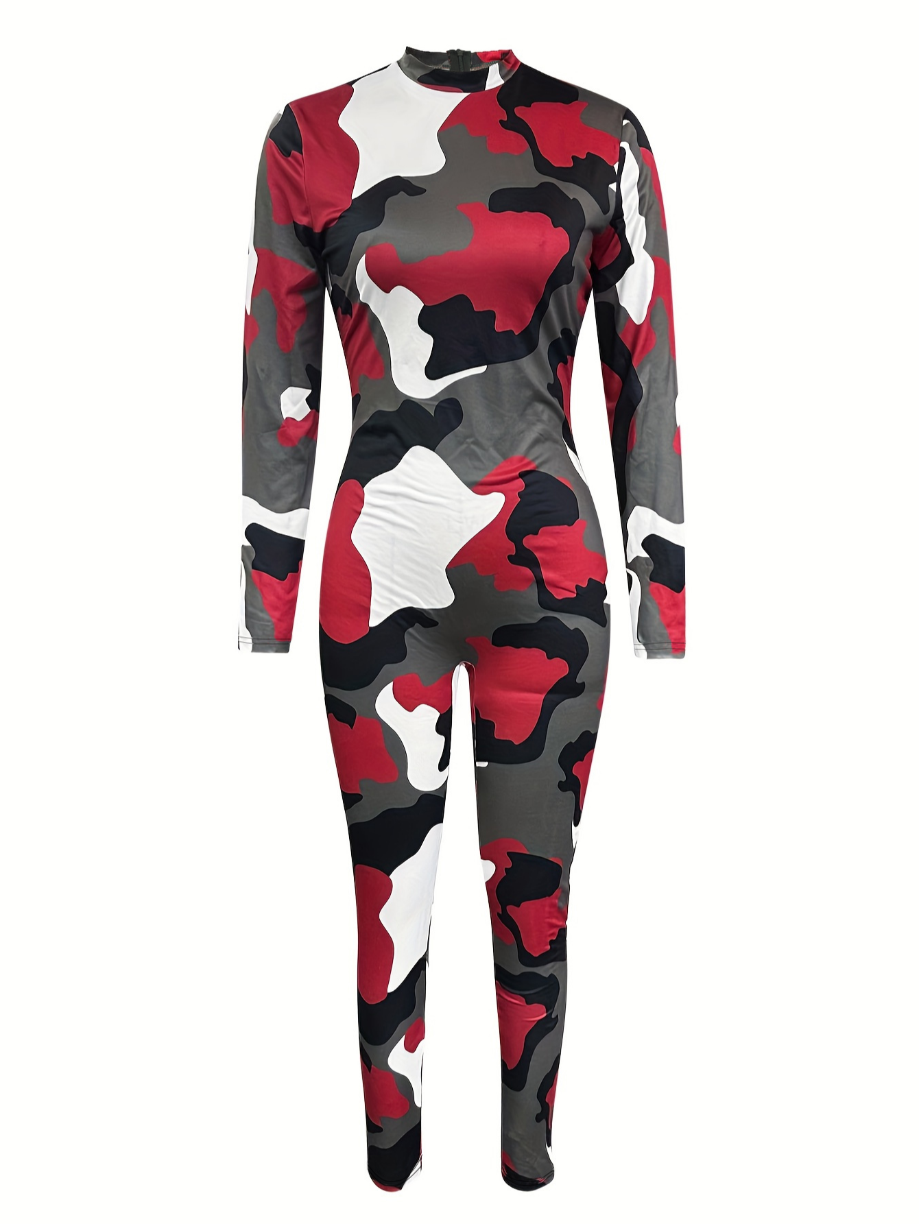 LW Camo Print Skinny Jumpsuit