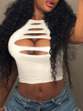LW BASICS Plus Size Solid Color T-shirt