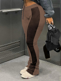 LW Plus Size Patchwork Solid Color Pants