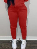 LW BASICS Drawstring Solid Color Pants