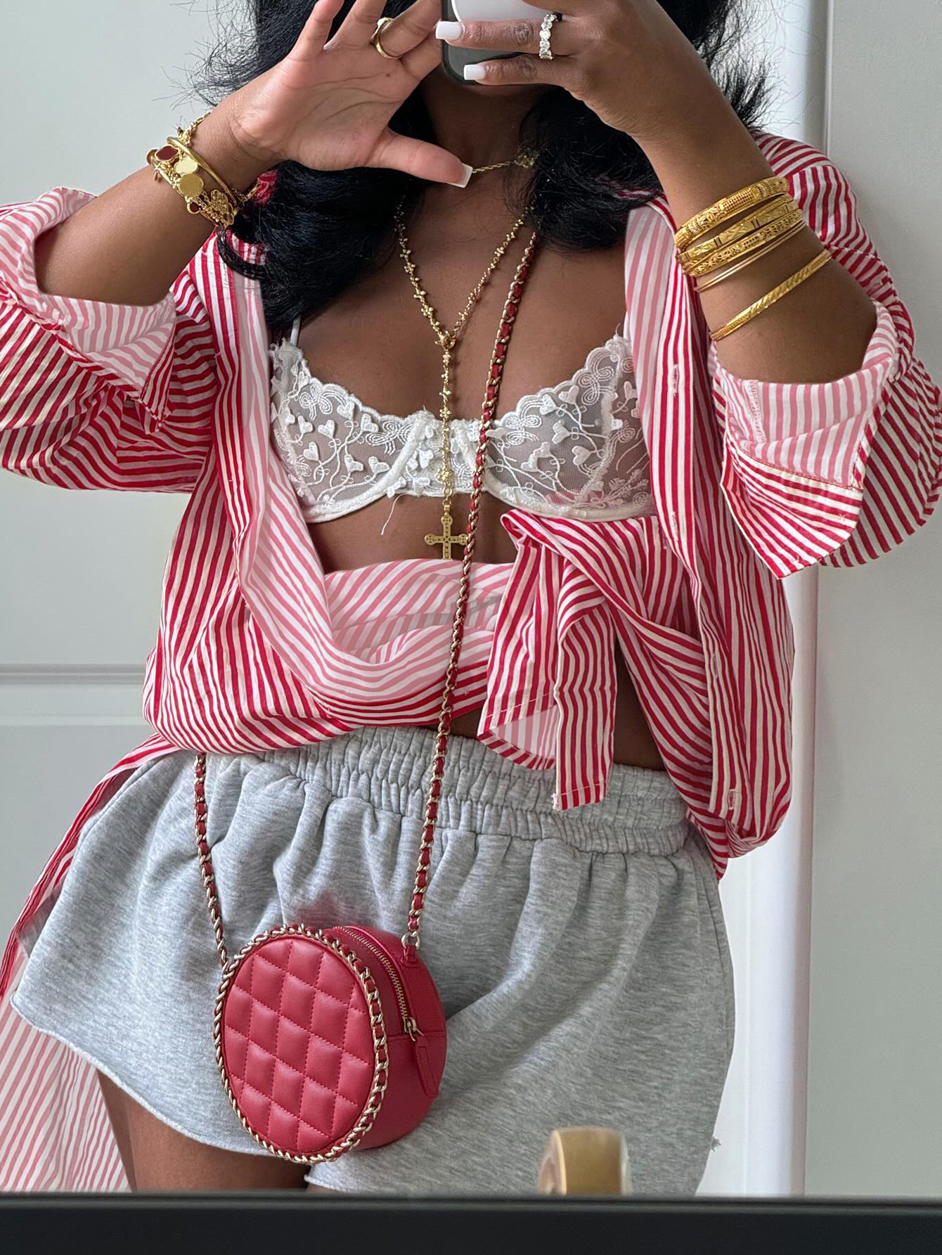 LW BASICS Striped Shirt