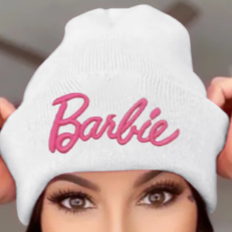 LW Solid Color Letter Polyester Hats