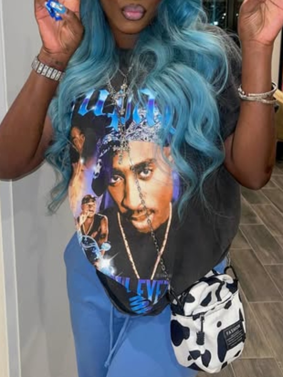 LW Pattern Figure T-shirt