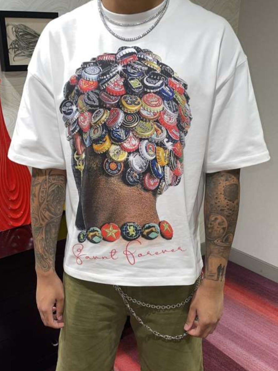 LW Men Pattern Figure T-shirt